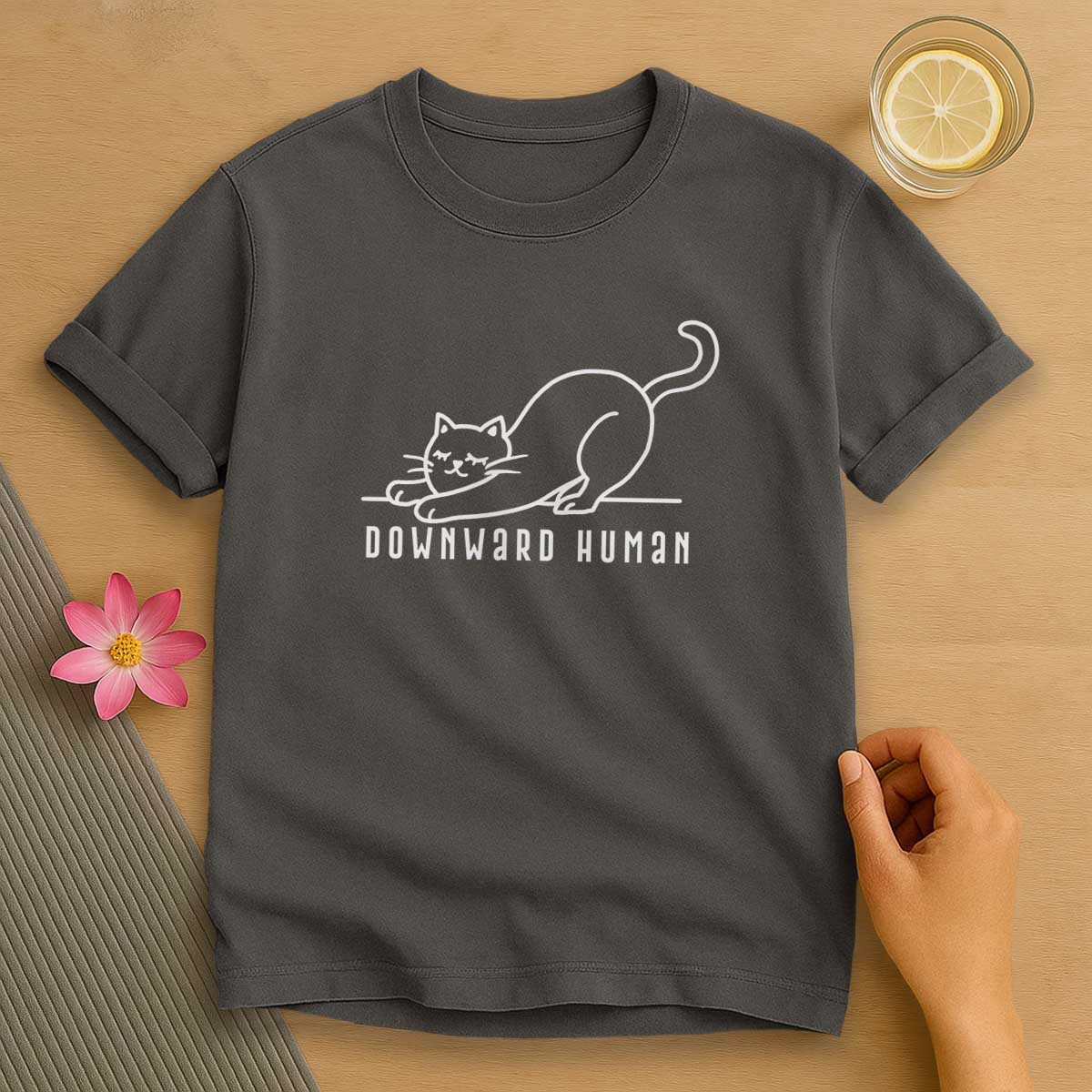 Downward Human T-Shirt