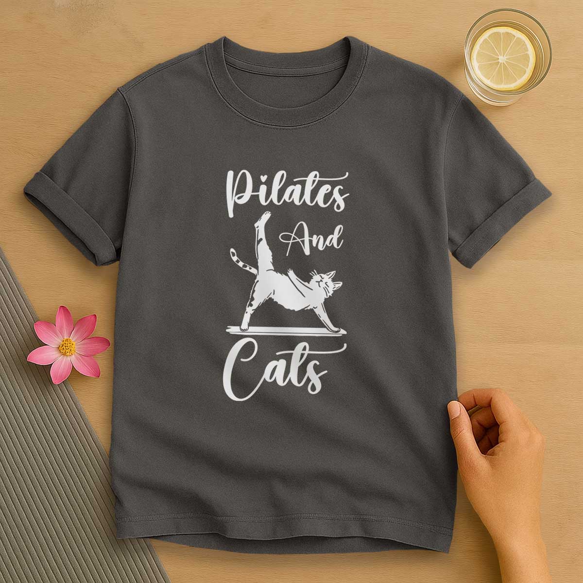 Pilates and Cat T-Shirt