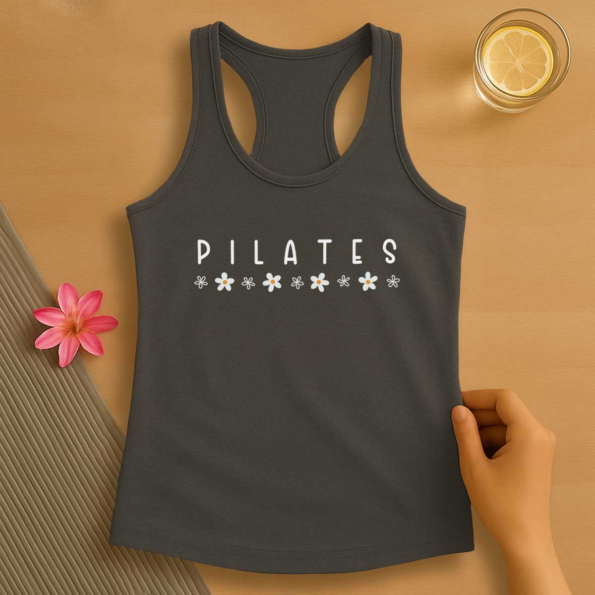 Floral Pilates Tank Top