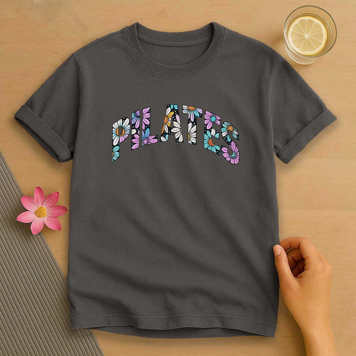 Floral Pilates T-Shirt