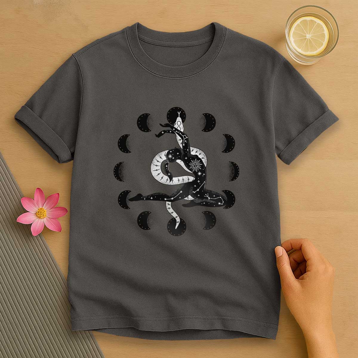 Mystical Moon Phase T-Shirt