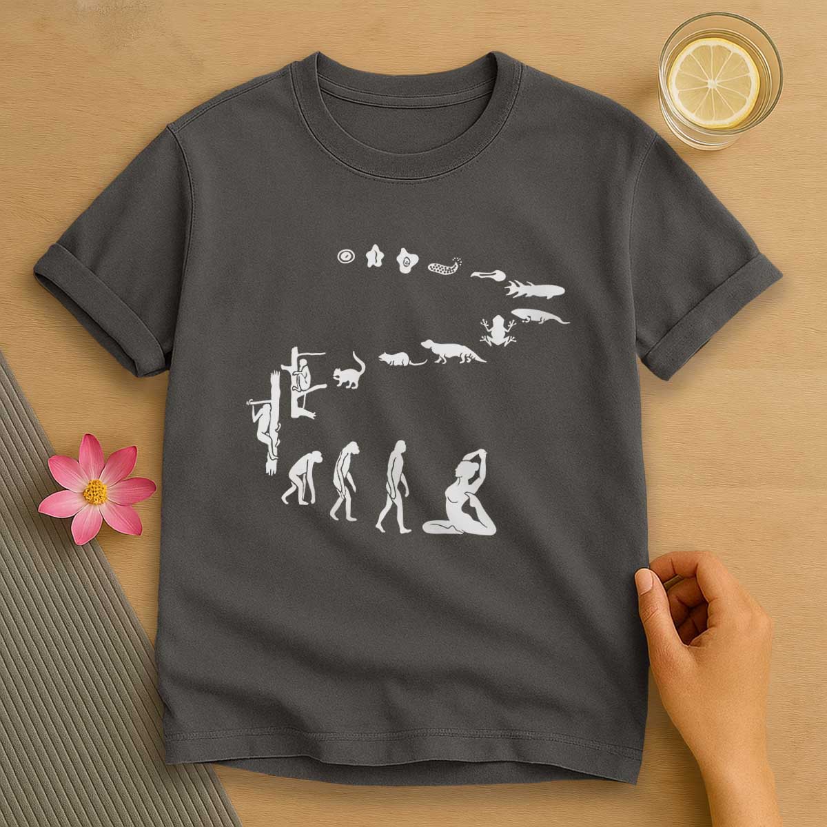 Evolution Of Human Pilates T-Shirt
