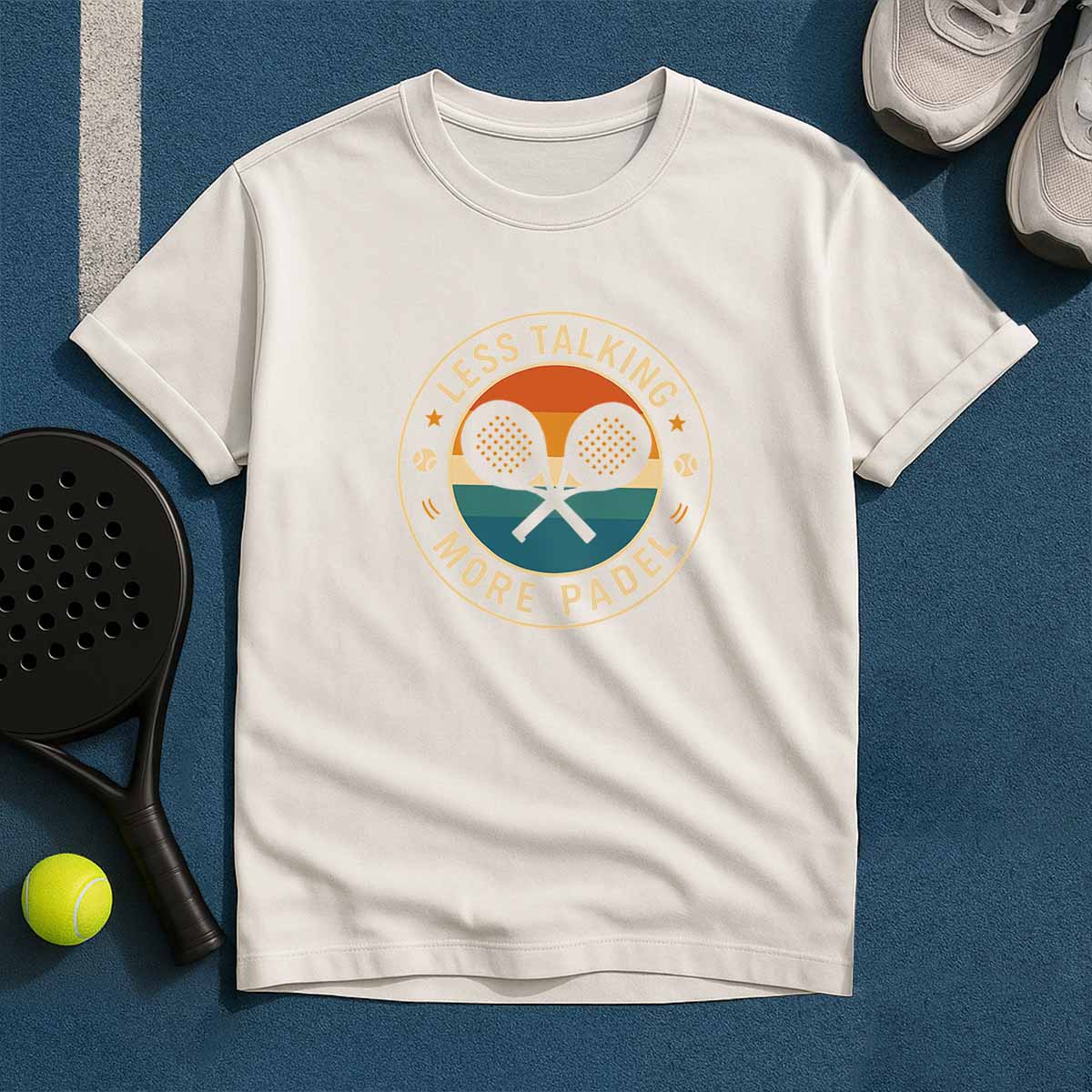 Less Talking More Padel T-Shirt
