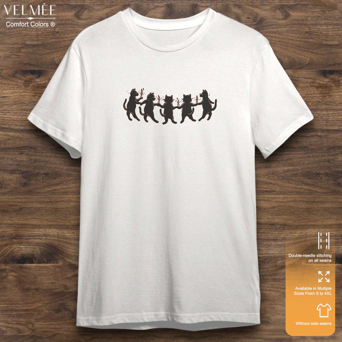 Black Cat Lovers T-Shirt