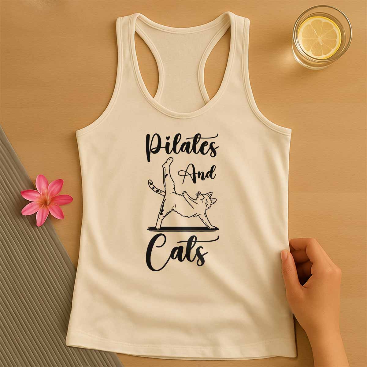 Pilates and Cat Tank Top