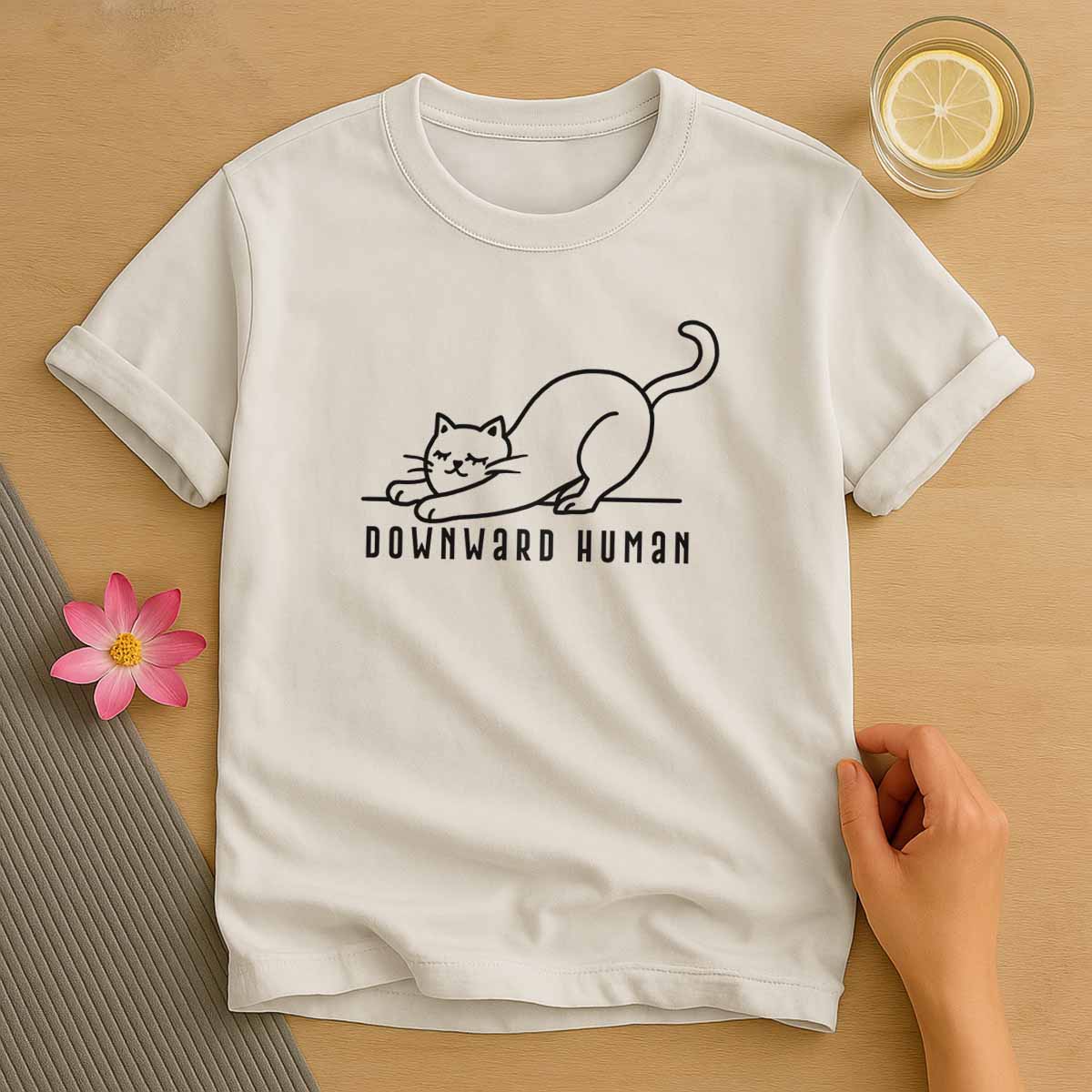 Downward Human T-Shirt