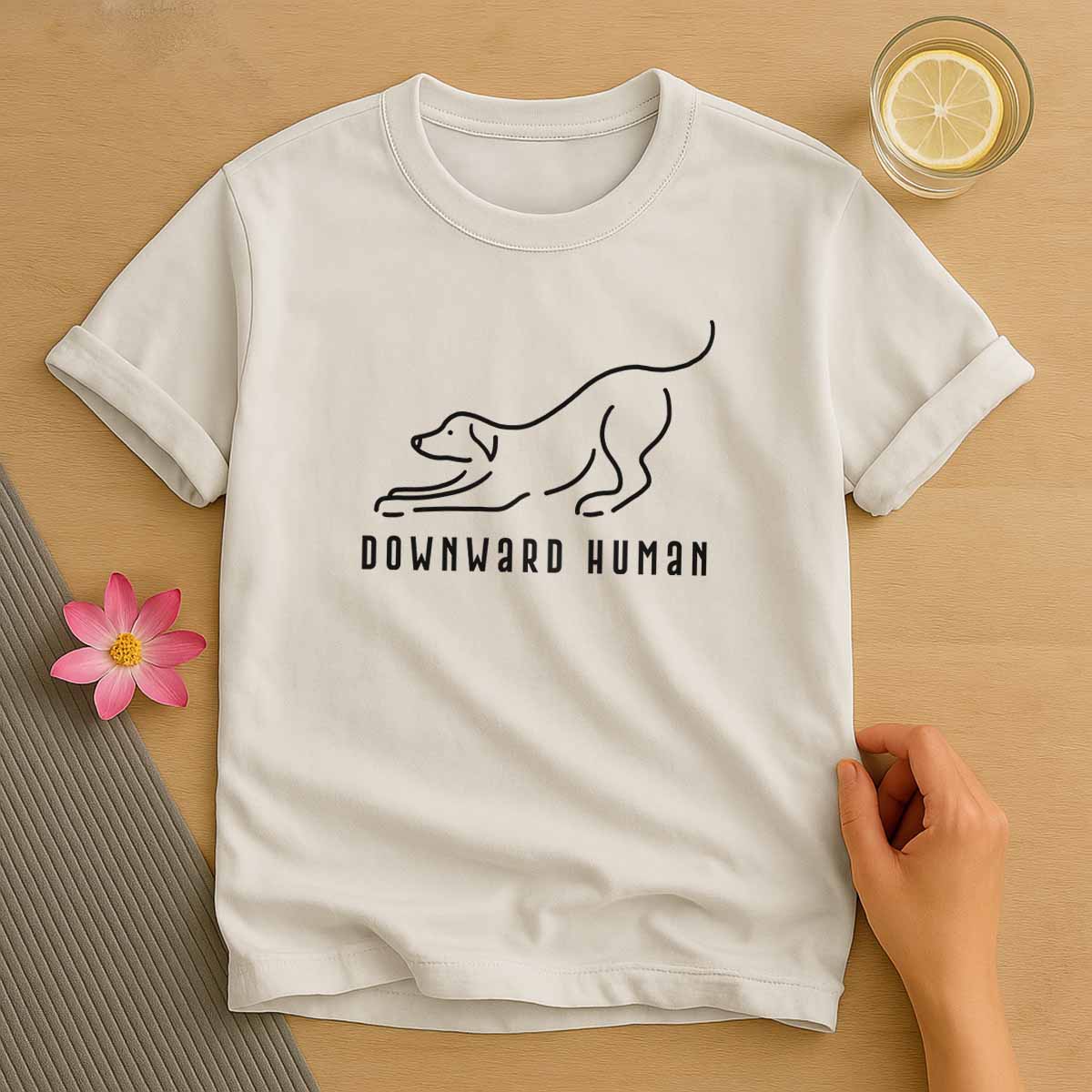 Downward Human T-Shirt