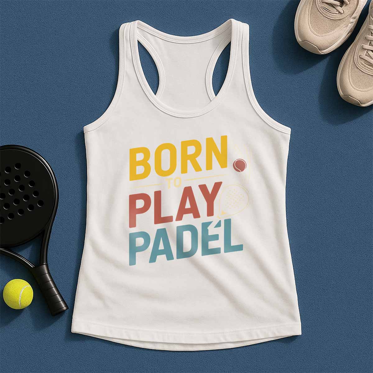 Born to Play Padel Tank Top