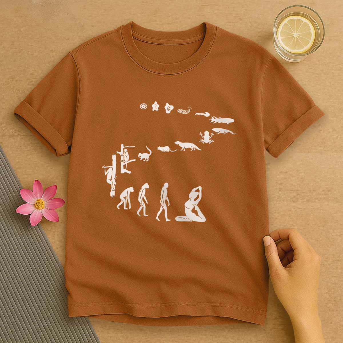 Evolution Of Human Pilates T-Shirt