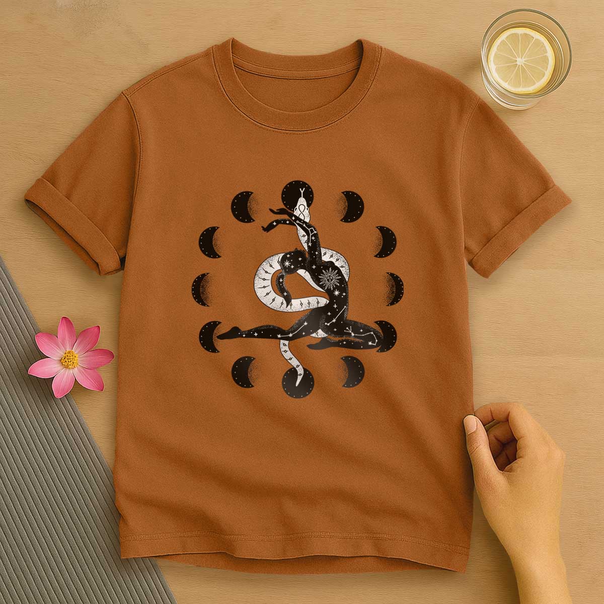 Mystical Moon Phase T-Shirt