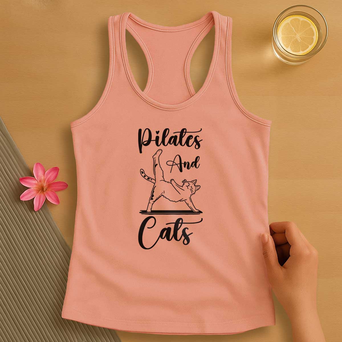 Pilates and Cat Tank Top