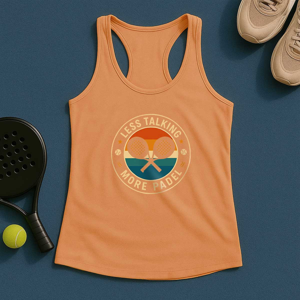 Less Talking More Padel Tank Top
