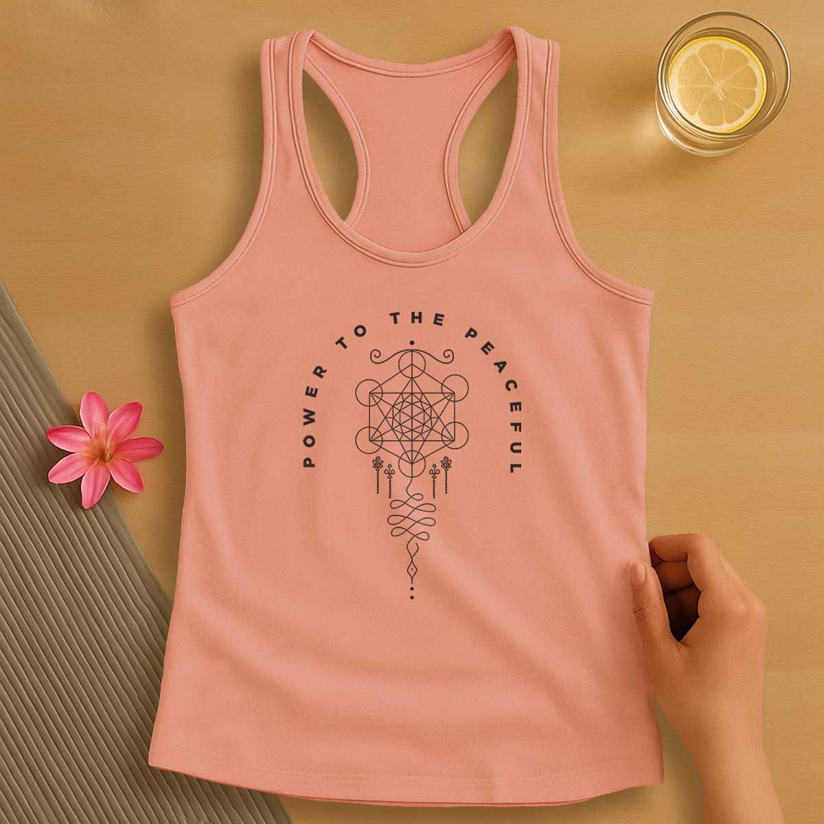 Power To The Peaceful Tank Top
