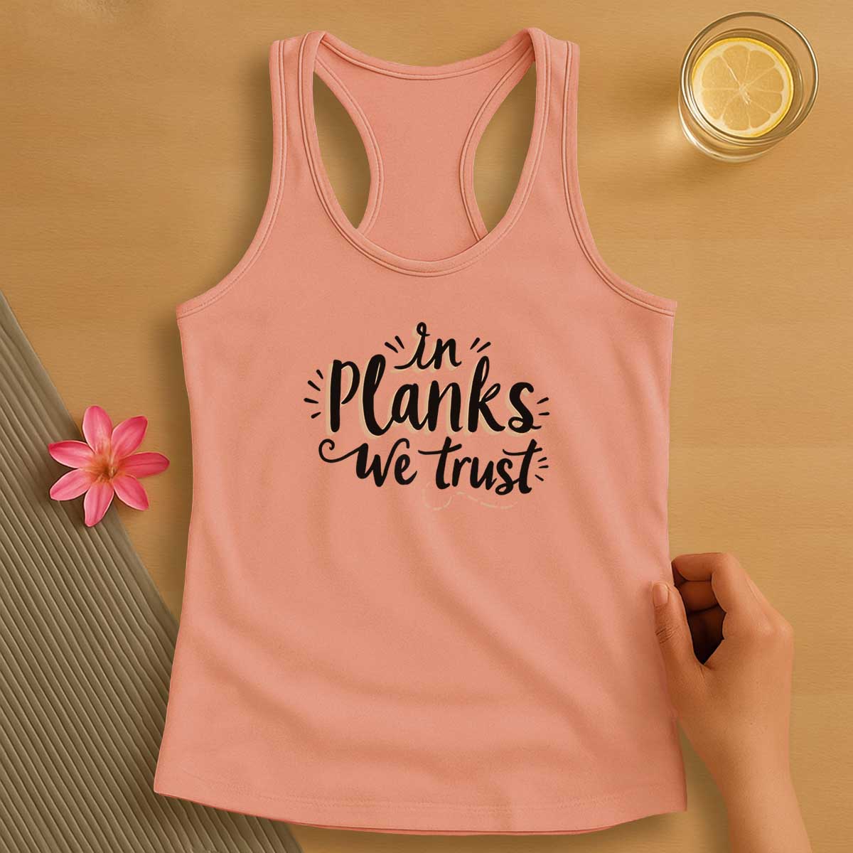 In Planks We Trust Tank Top