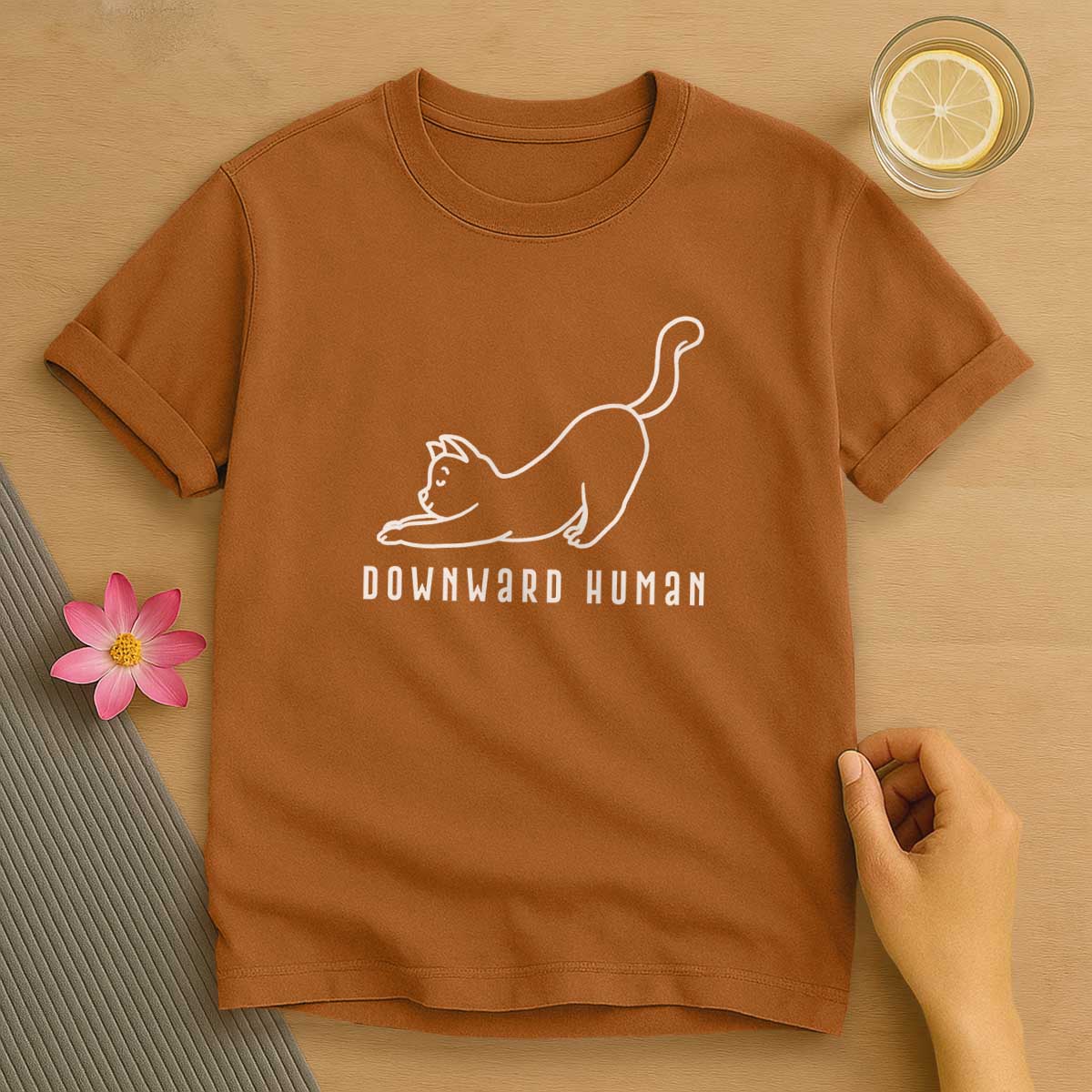 Downward Human T-Shirt