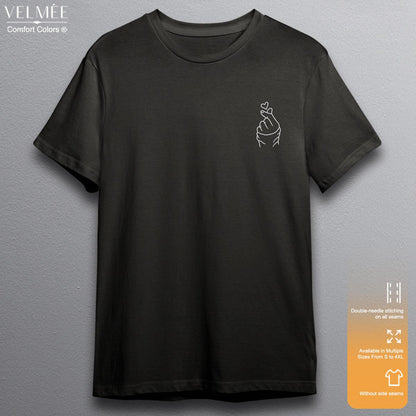 Korean Finger Heart T-Shirt