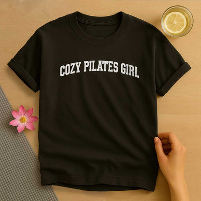Cozy Pilates Girl T-Shirt