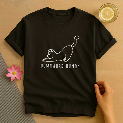 Downward Human T-Shirt