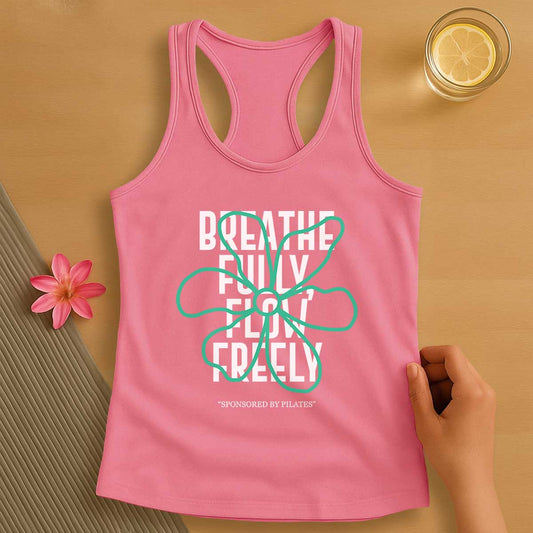 Breathe Fully, Flow Freely Tank Top