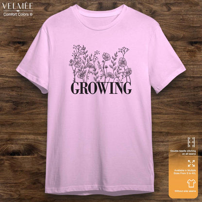Growing floral T-Shirt