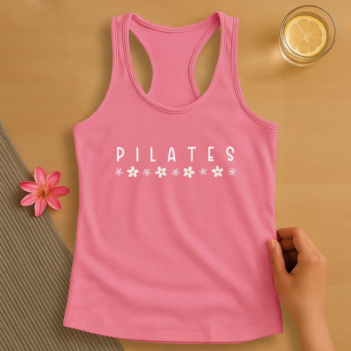 Floral Pilates Tank Top
