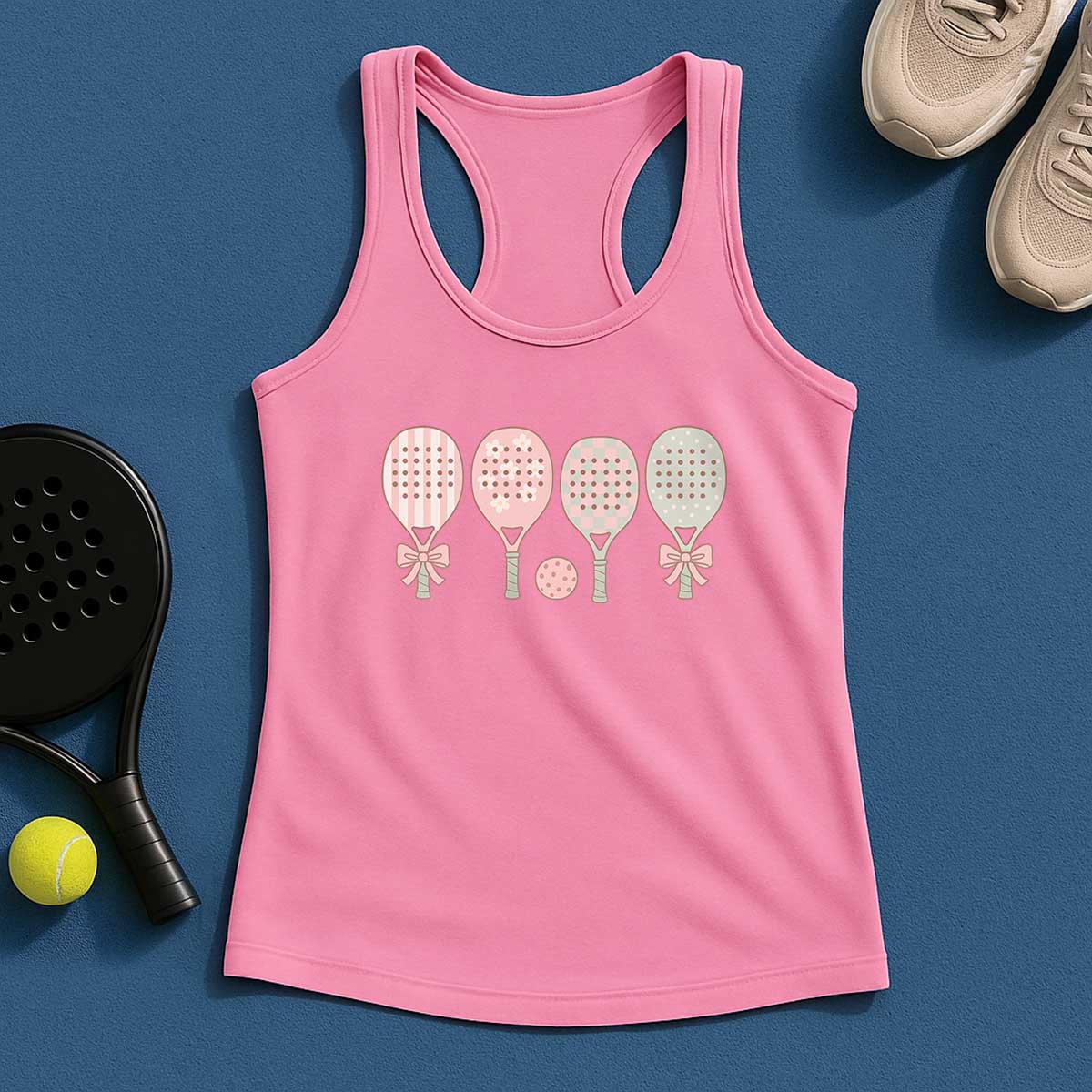 Floral Padel Tank Top