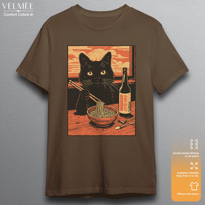 Ramen Noodle Cat T-Shirt