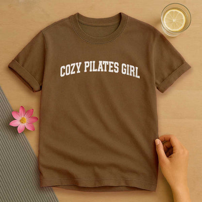 Cozy Pilates Girl T-Shirt