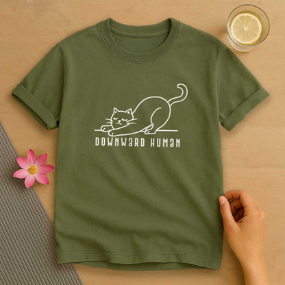 Downward Human T-Shirt
