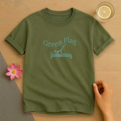 Green Flag Pilates T-Shirt