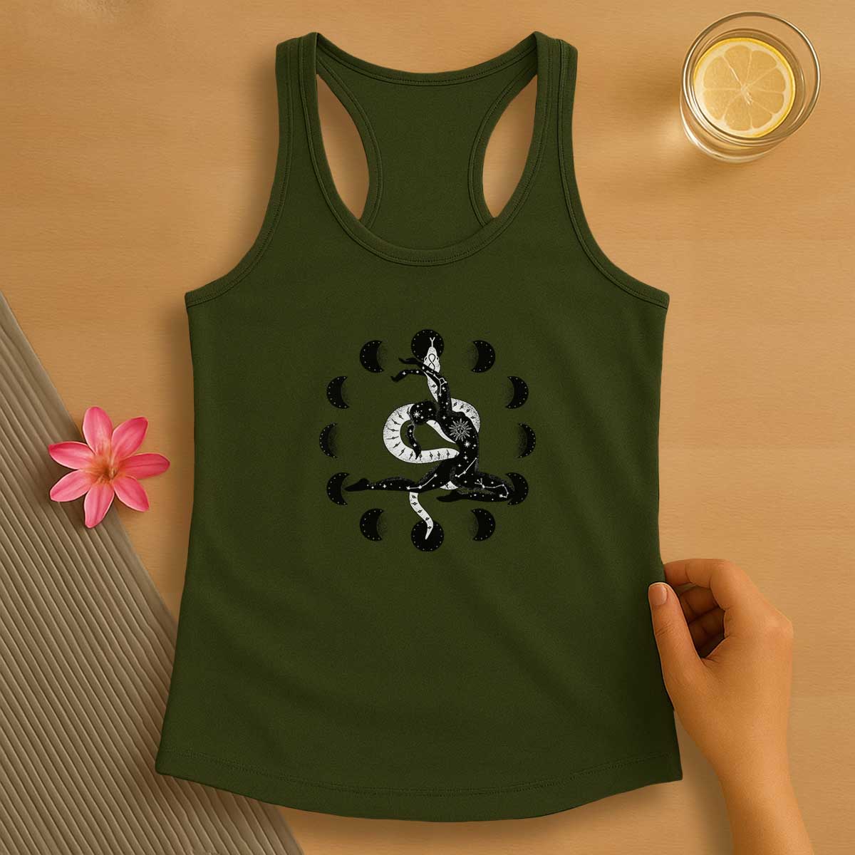 Mystical Moon Phase Tank Top