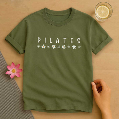 Floral Pilates T-Shirt