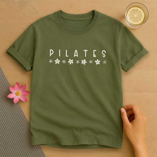 Floral Pilates T-Shirt