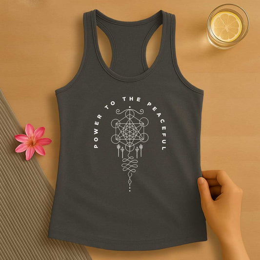 Power To The Peaceful Tank Top