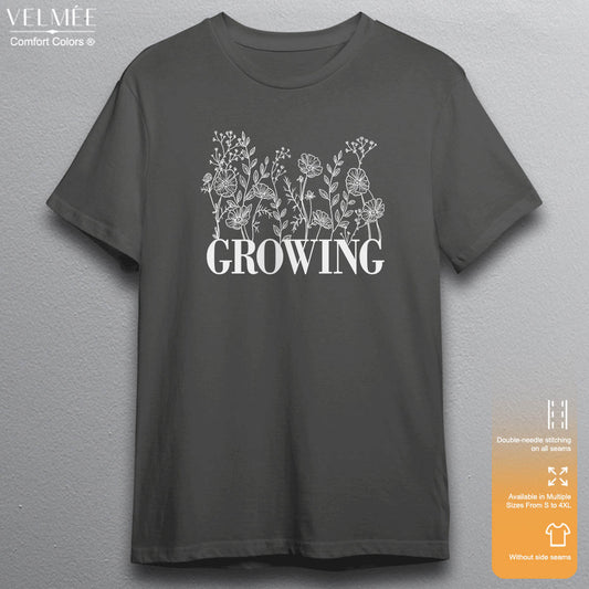 Growing floral T-Shirt
