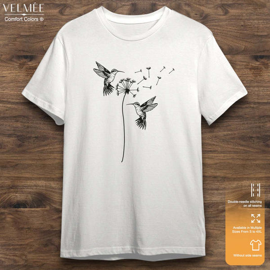 Dandelion Hummingbird T-Shirt