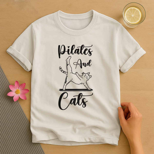 Pilates and Cat T-Shirt