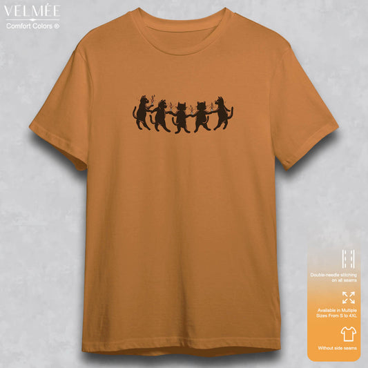 Black Cat Lovers T-Shirt