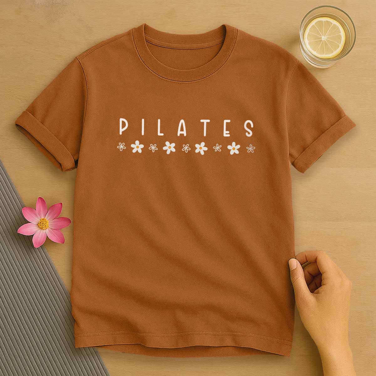 Floral Pilates T-Shirt