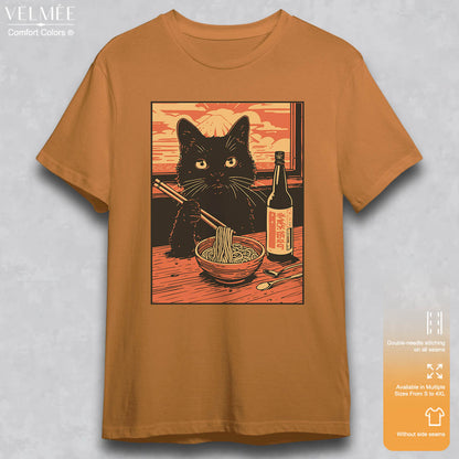 Ramen Noodle Cat T-Shirt
